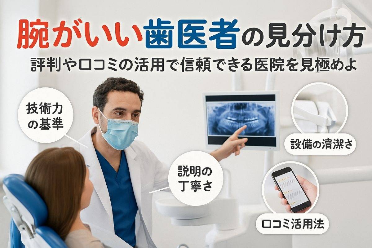 歯医者で腕がいいの定義と見分け方を徹底解説｜地域別おすすめ医院と口コミ活用法